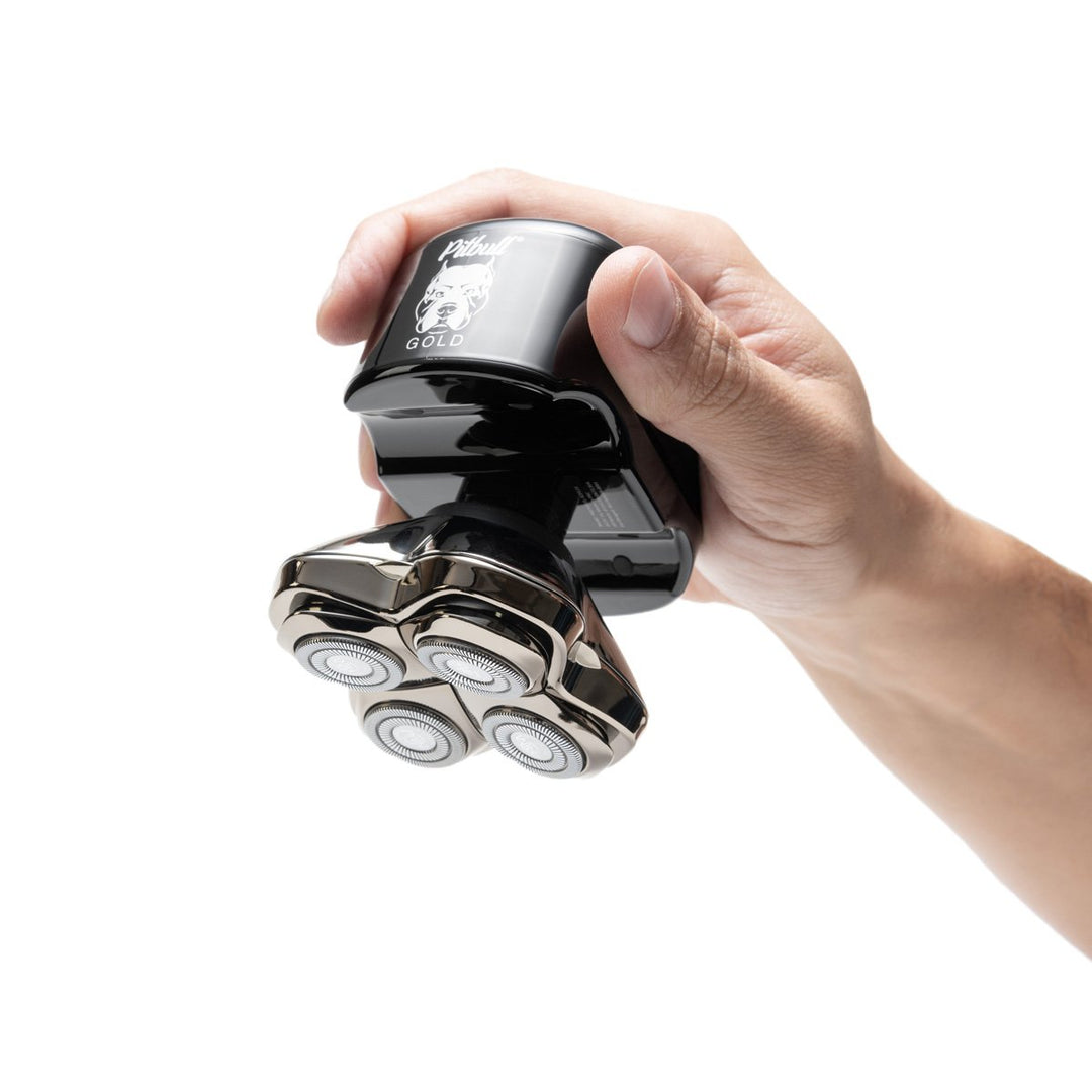 Skull Shaver PitBull Gold PRO with USB cable - ShaverHub